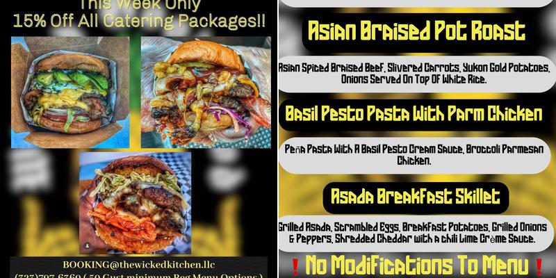 The Wicked Kitchen Menu