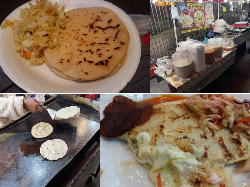 Ricas pupusas mi Tía