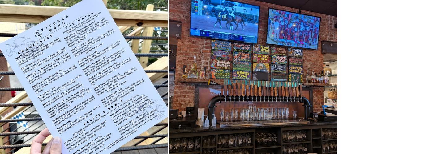 SouthEnd Brewing Co. Menu