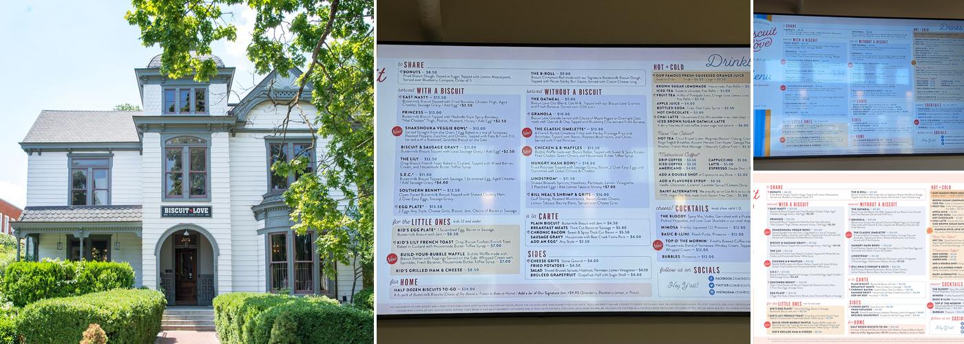 Biscuit Love Berry Farms Menu