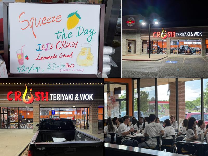 Crush Teriyaki&Wok 5109 82nd St #9, Lubbock