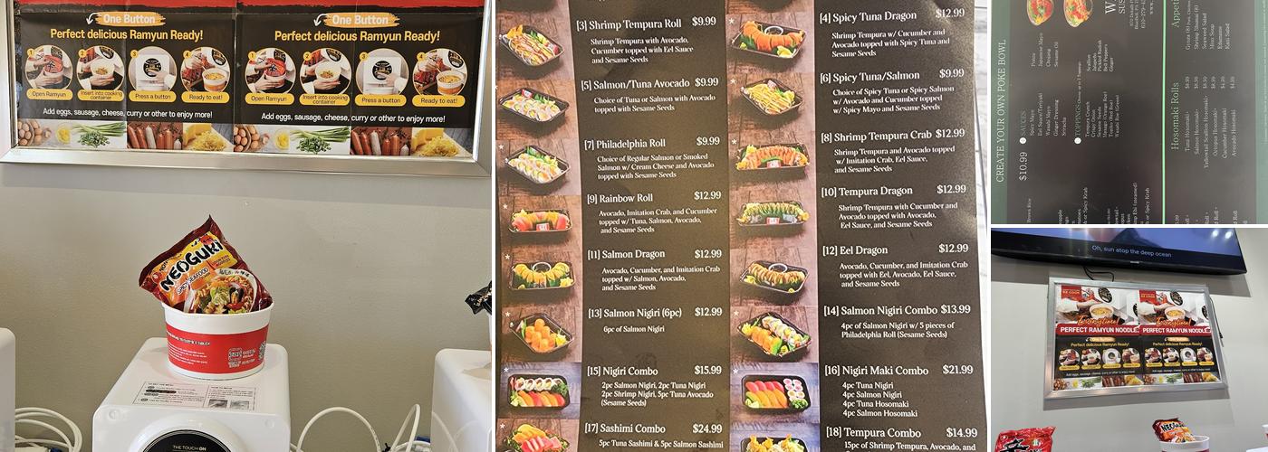 Wasabi Sushi & Poke Menu