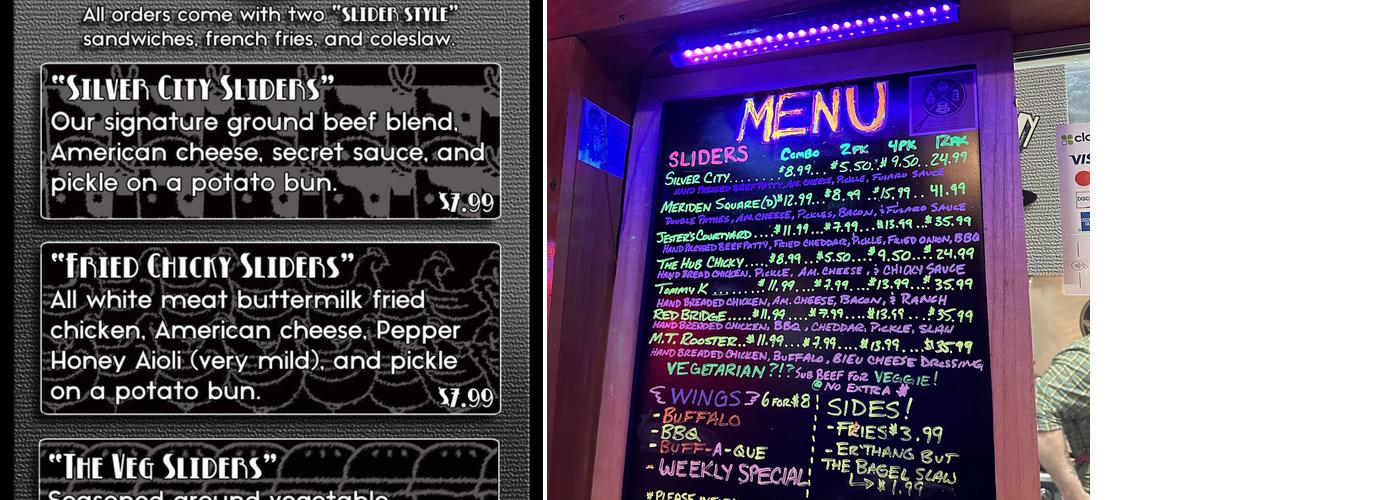 Fusaros Kitchen Menu