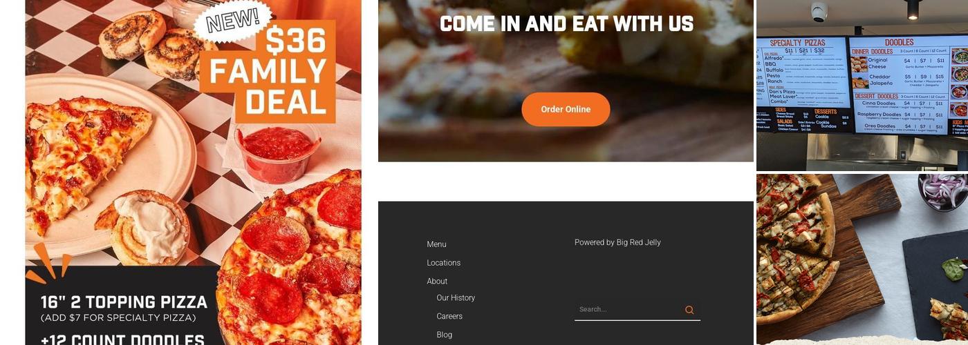 Summit Pizza Co Menu