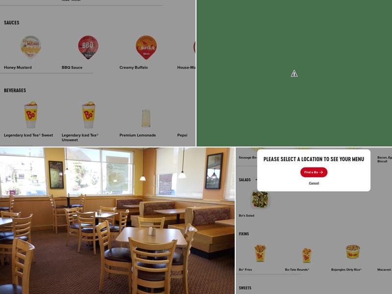 Bojangles Menu