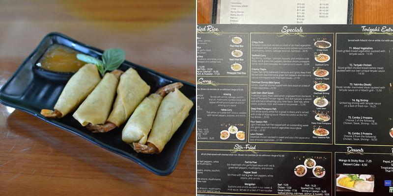 Thai Basil Menu