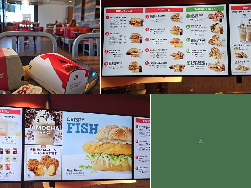 Arby's Menu