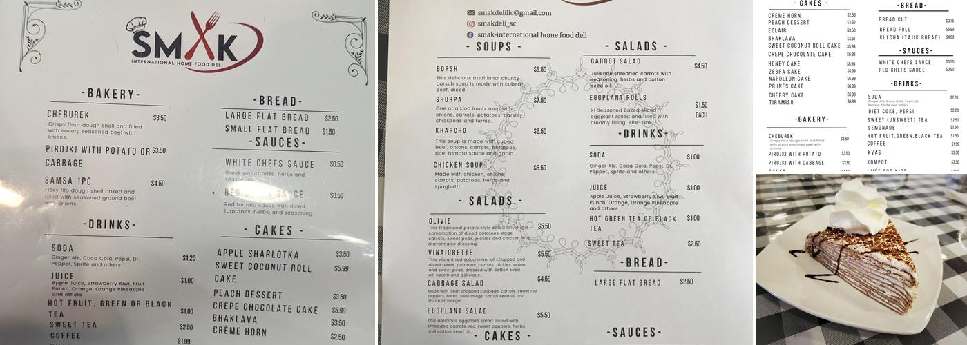 Smak Menu