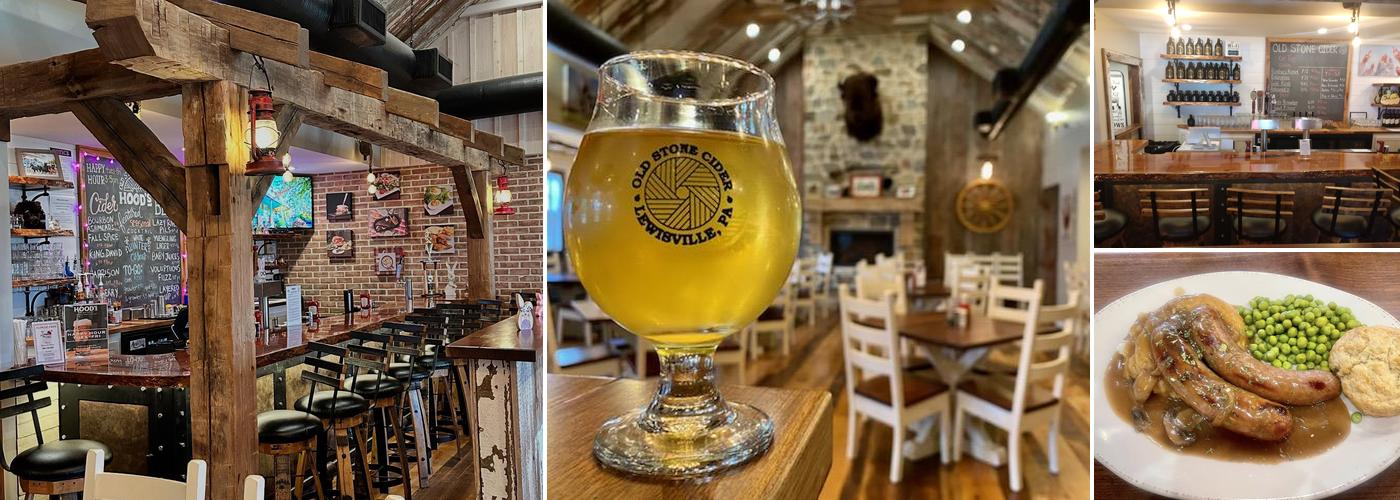 Old Stone Cider at Hood's BBQ