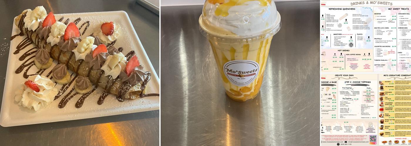 Mo' Sweets Menu
