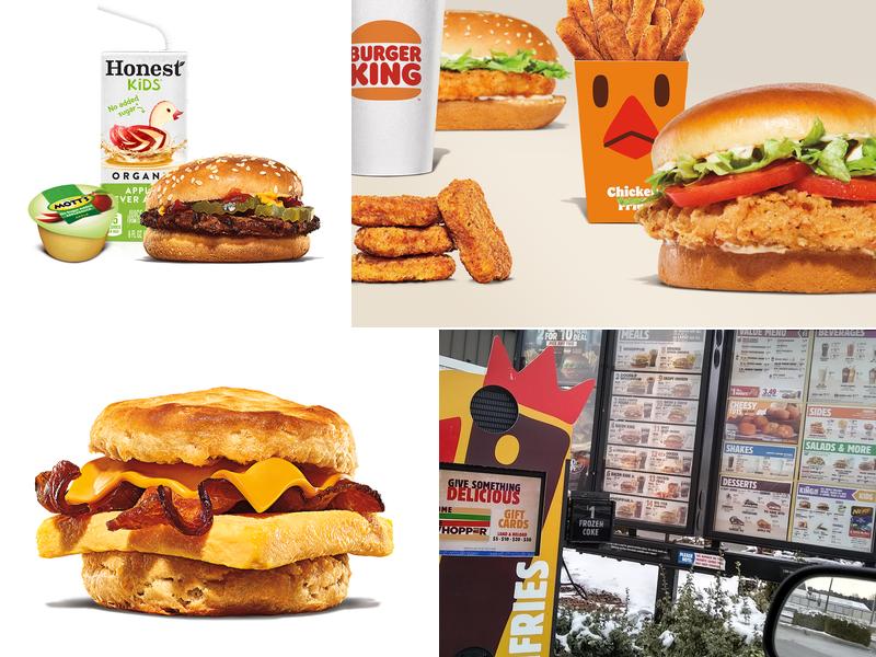 Burger King Menu