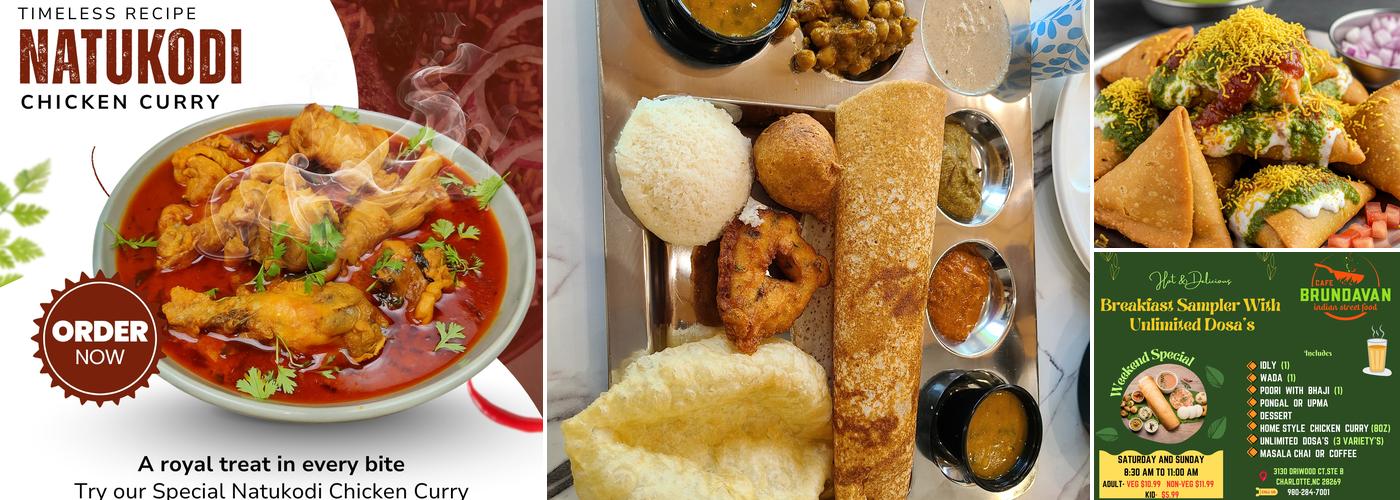 Cafe Brundavan Menu