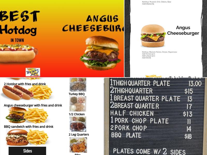 Scotty's BBQ Shack Menu