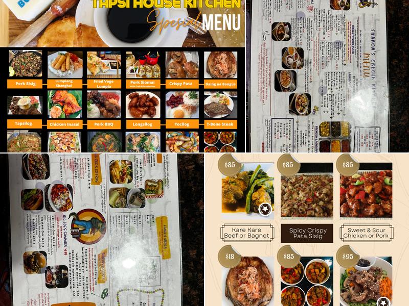 Tapsi House Event Solution Menu