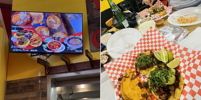 Tacos Los Gomez Menu