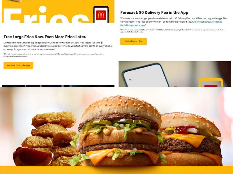 McDonald's Menu