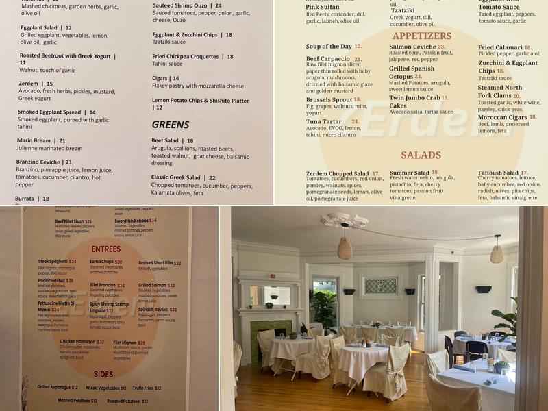 ZErdem Menu
