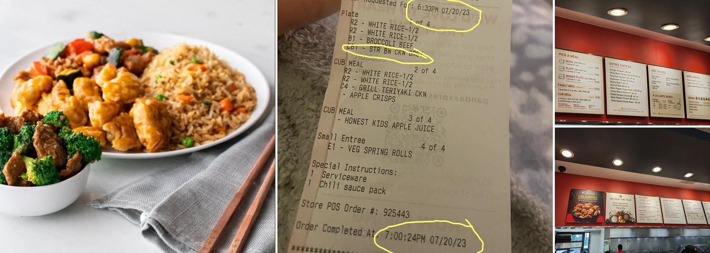 Panda Express Menu