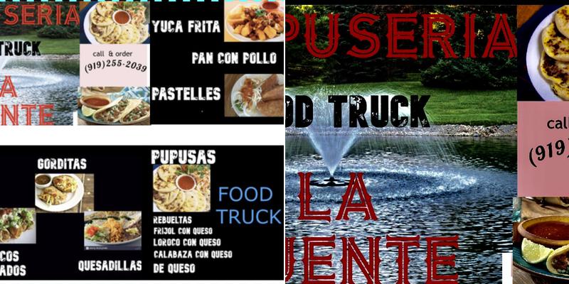 Pupuseria la fuente Menu
