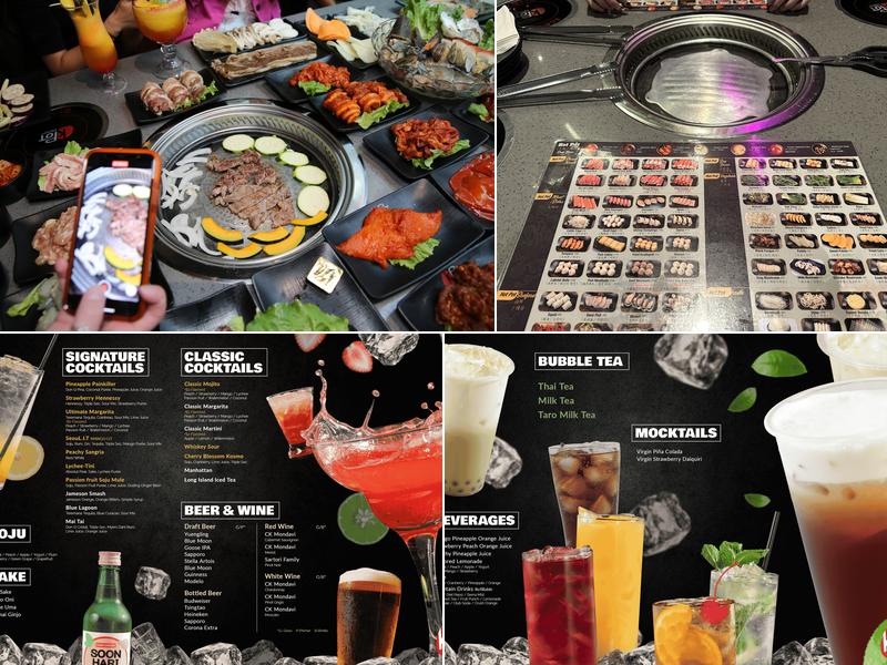 KPOT Korean BBQ & Hot Pot Menu