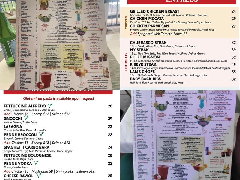 Kanoli - Italian Restaurant Menu