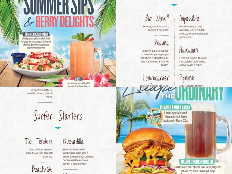 Islands Restaurants LP Menu