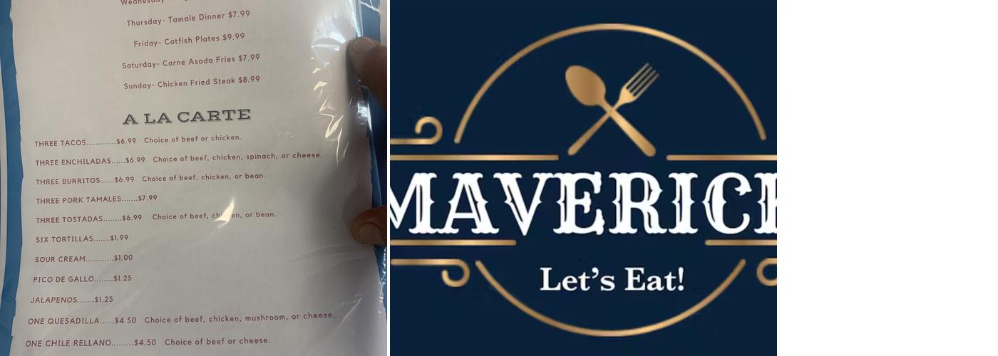 Maverick’s Menu