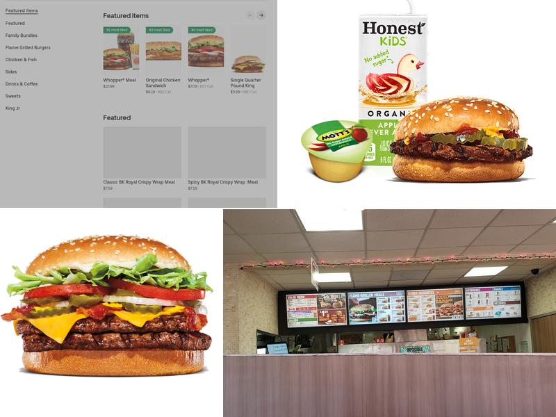 Burger King Menu