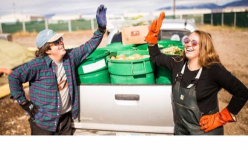 Happy Trash Can Curbside Compost