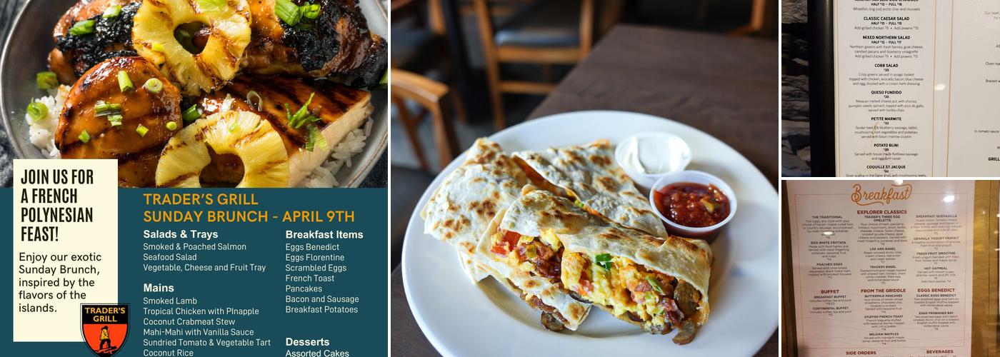 Trader’s Grill Menu