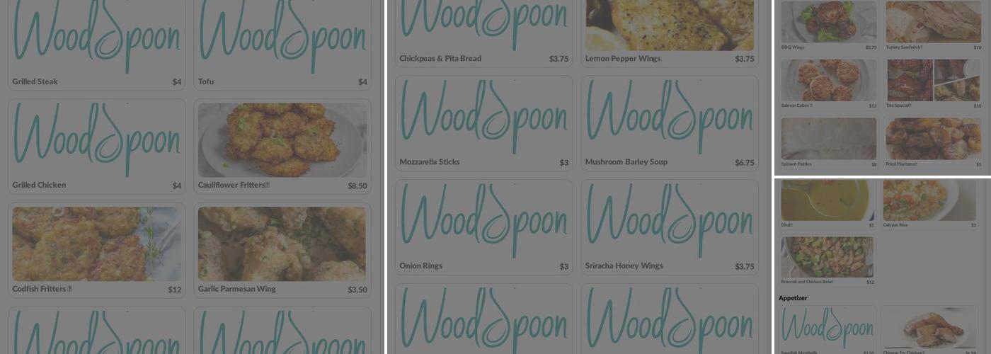 Rahkia's Kitchen Menu