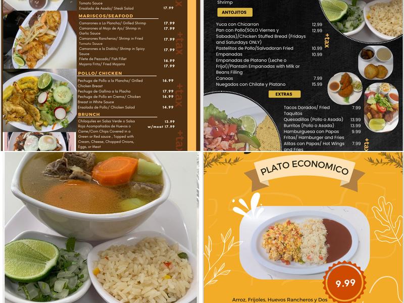 LA Posada Menu