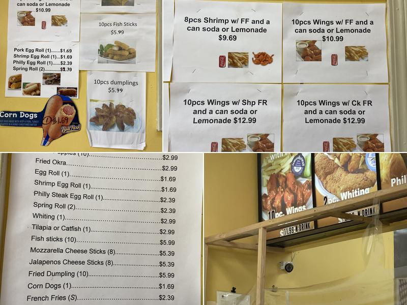 Wings & Seafood Jonesboro Menu