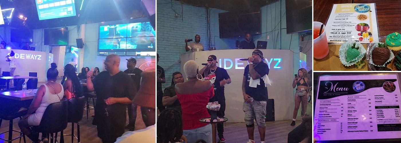 Sidewayz Sports Bar and Grill Menu