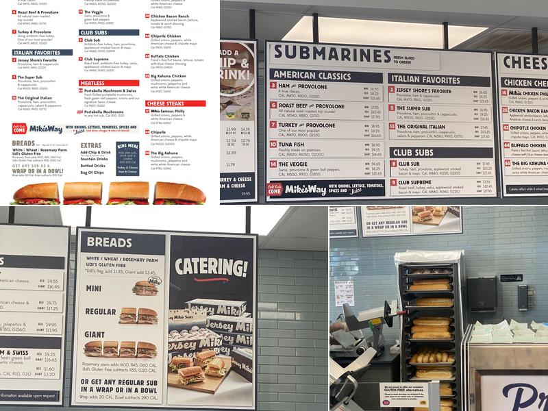 Jersey Mike's Subs Menu