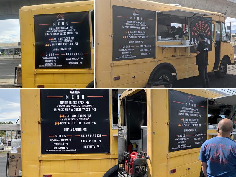 La Birria Menu