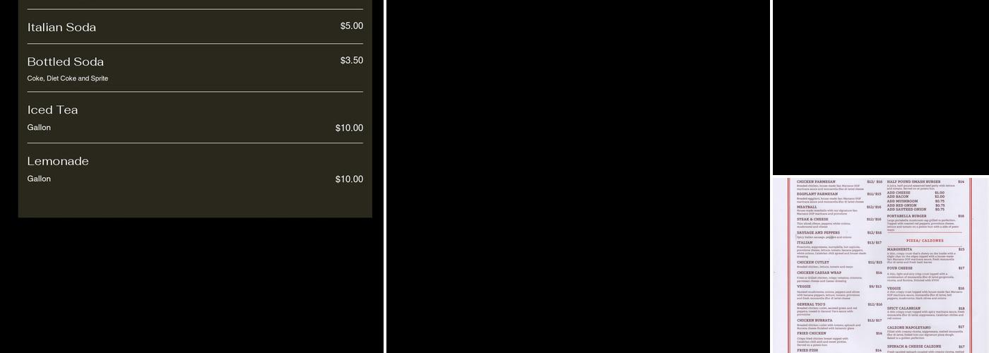 Terminesi's Menu