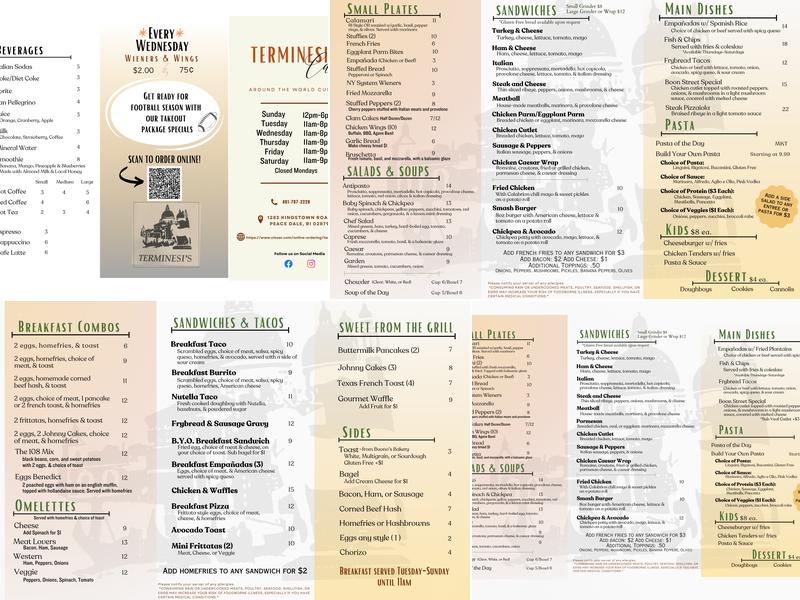Terminesi's Menu