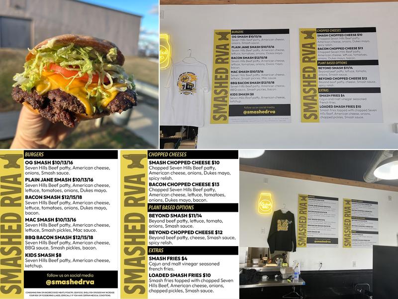 Smashed RVA Menu