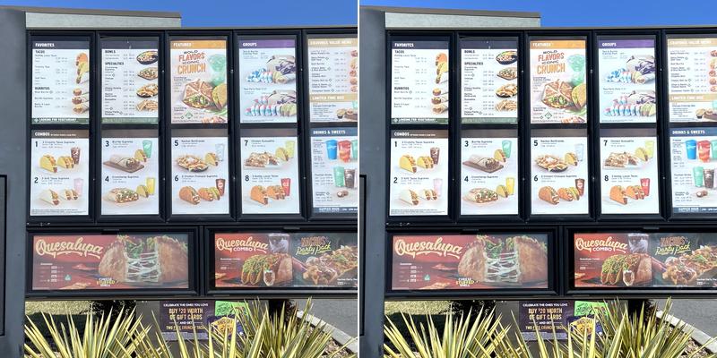 Taco Bell Menu