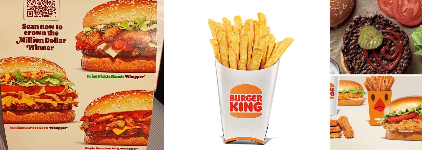 Burger King Menu