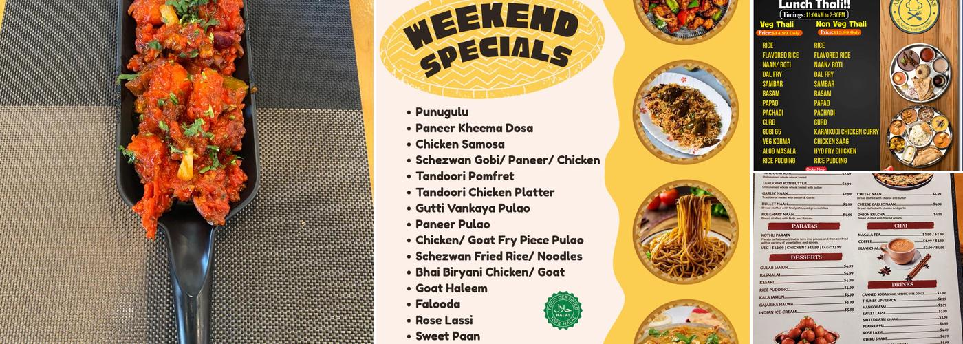 Amrutha Vilas Menu