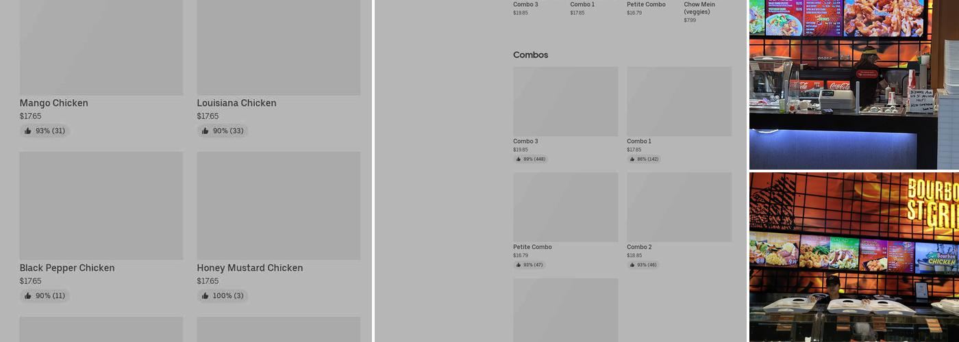 Bourbon Street Grill Menu