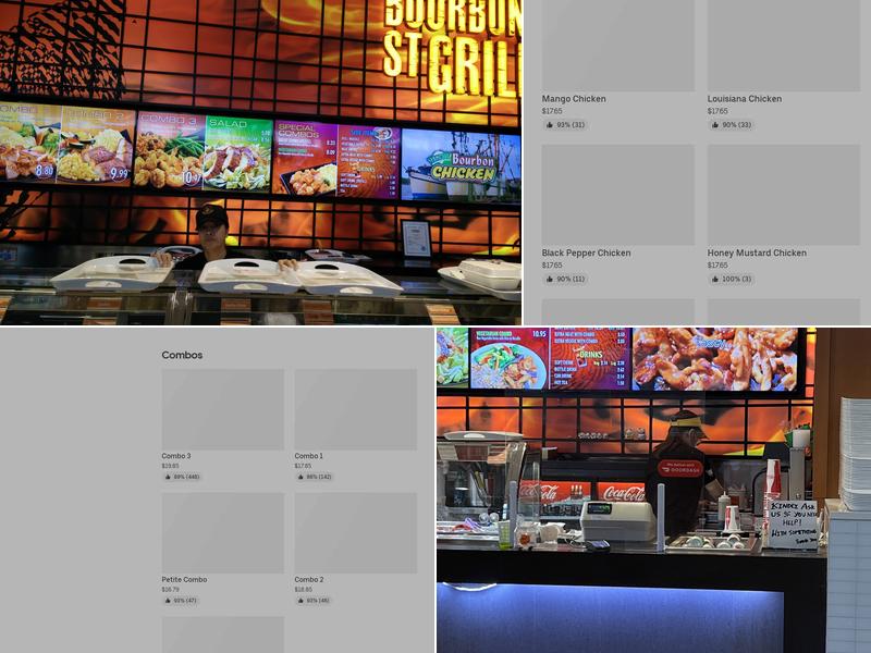 Bourbon Street Grill Menu