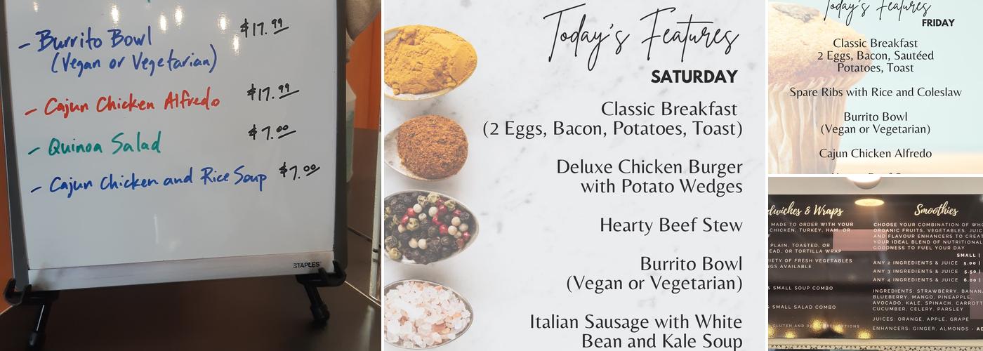Halisi Café Menu
