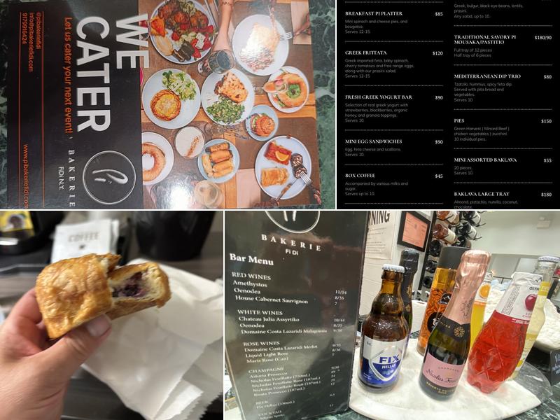 Pi Bakerie Menu