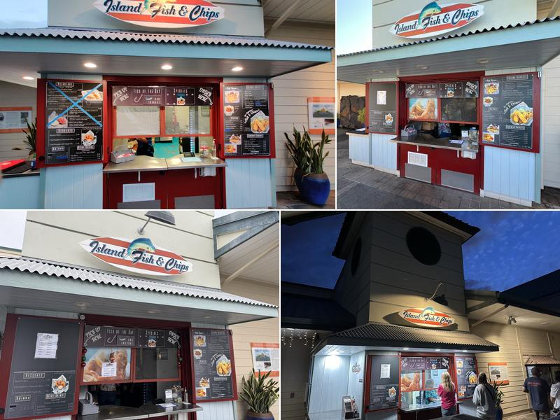 Island fish and chips