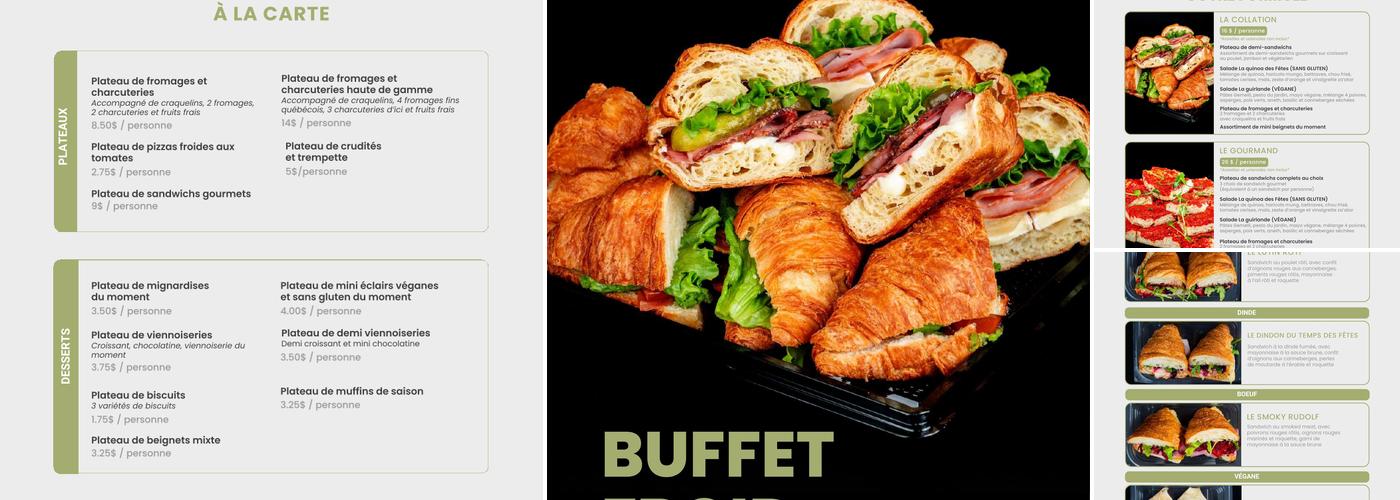 Bouchée Double Menu