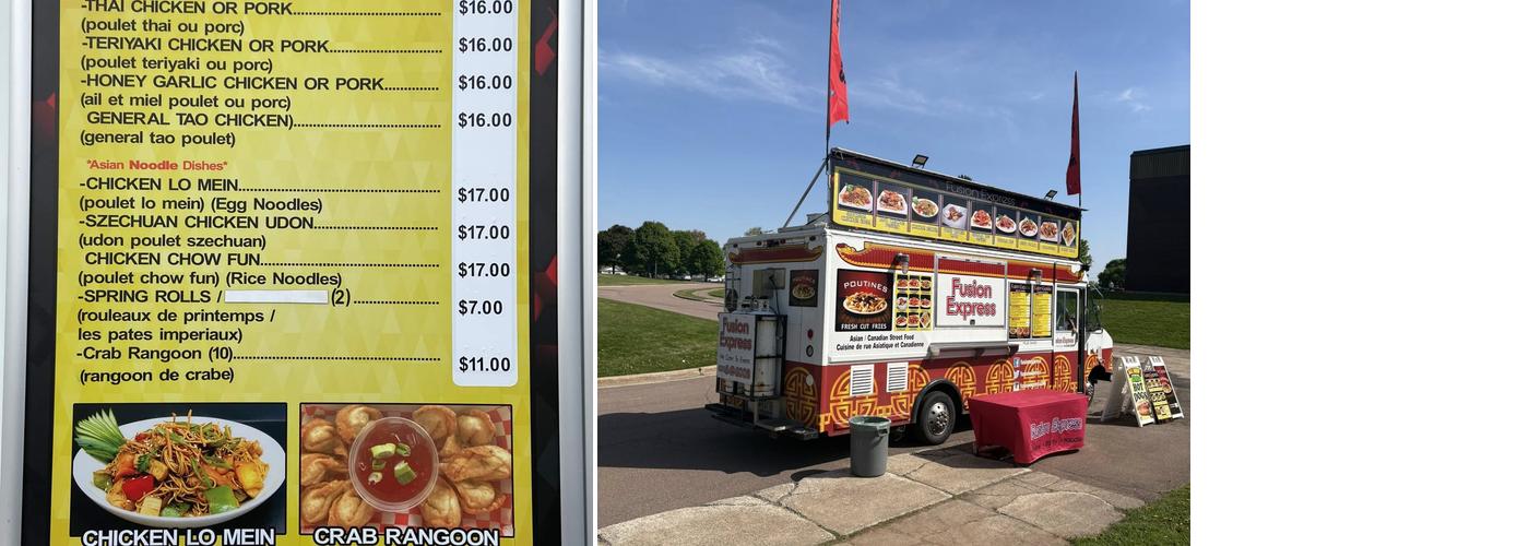 Fusion Express Menu