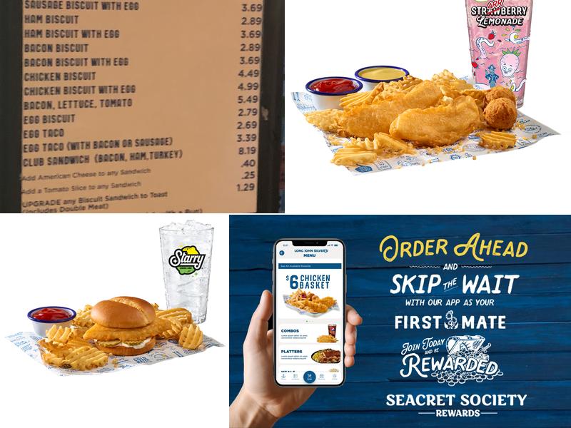 Long John Silver's Menu